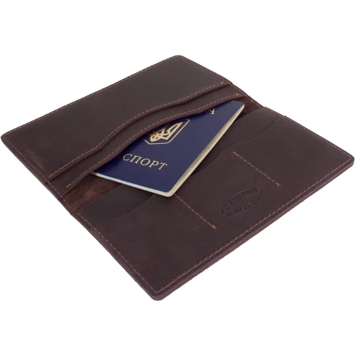 Мужской тревел кейс DNK Leather коричневый (DNKBIG-PURSE-col-F): Материал Натуральная кожа