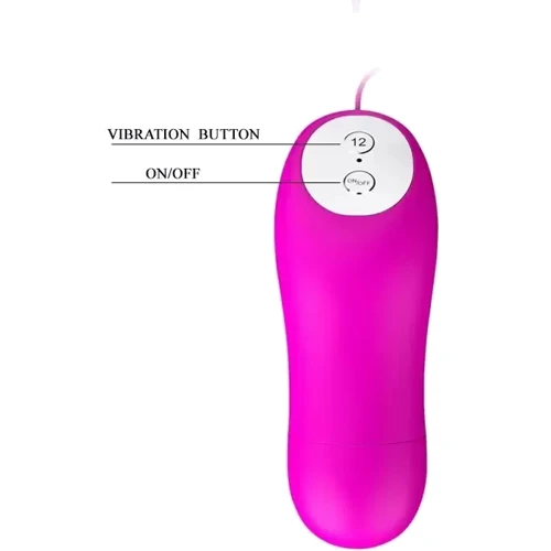 Виброяйцо BAILE - Pleasure Shel 12 vibration functions (BI-0141512)