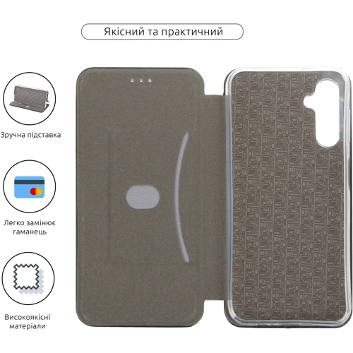 Чехол для телефонов Fashion Classy Black for Samsung A145 Galaxy A14 4G/A146 Galaxy A14 5G: Тип чехол-книжка