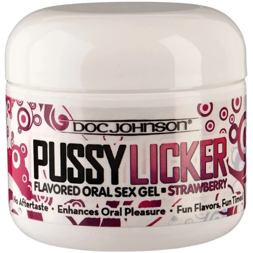 Смачний гель для кунилингуса Doc Johnson Pussy Licker Strawberry (56 г): Форма випуску гель