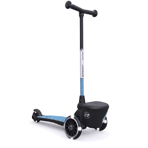 Самокат Scoot&Ride серии Highwaykick-2 со светящимися колесами стальной, 2+ до 50кг: Максимальная допустимая нагрузка, кг 50