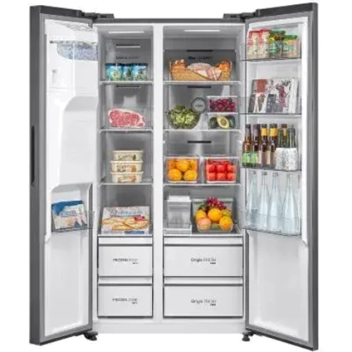 Холодильник Side-by-Side Toshiba GR-RS755WI-PMJ(06): Размеры ВxШxГ, см 91х177.5х69.8