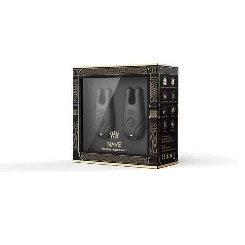 Вибратор для груди Zalo Nave Obsidian Black