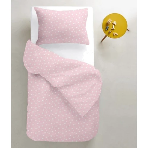 Комплект постельного белья Cosas Starfall Rose White подростковый на резинке 155х215 см (StarfallRose_El90-White_155): Количество единиц 3 эл.