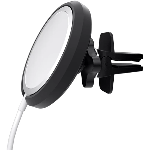 Держатель Switcheasy Car Holder Air Ven MagMount for MagSafe Charger Bracket Black (GS-114-154-244-11) for iPhone 16 I 15 I 14 I 13 I 12 series  фото 5