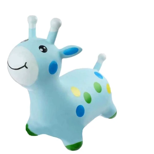 Детский прыгун Bambi Жираф BT-RJ-0077 резиновый (Blue): Вид Прыгунки