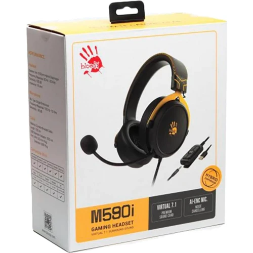 Наушники A4Tech Bloody M590i Sports Lime фото 6