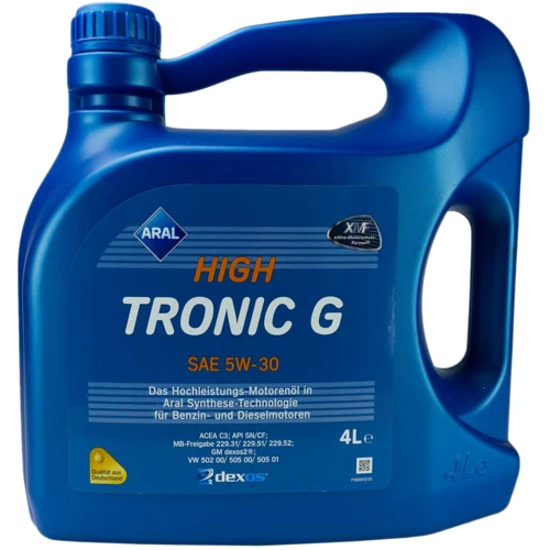 Моторне масло ARAL HighTronic G 5W-30 4л