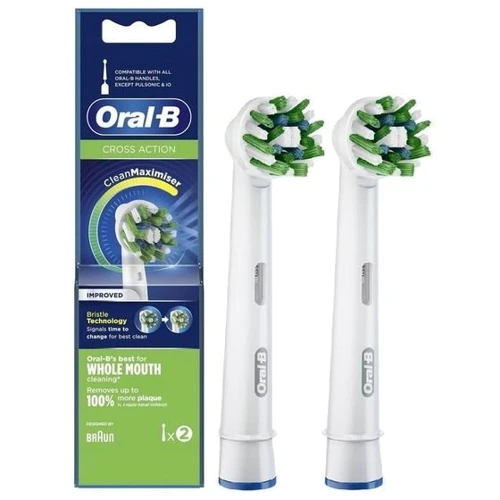 

Насадка для зубной щетки Braun Oral-B Cross Action EB50RB CleanMaximiser (2)