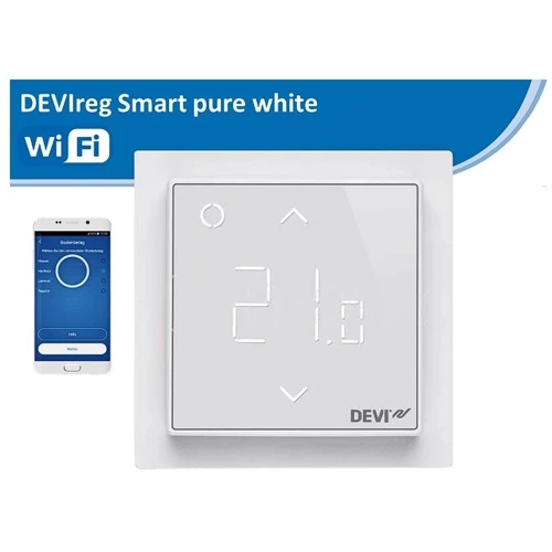 Терморегулятор DEVI DEVIreg Smart (+5+45С), Wi-Fi, 85 х 85мм, макс. 16A, білий 140f1141: Принцип дії Программируемый