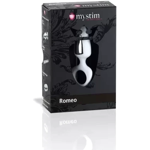 Анальная пробка с электростимуляцией Mystim Romeo, 2 см