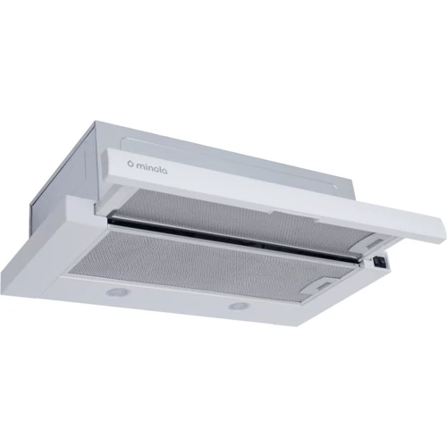 Вытяжка Minola MTL 6292 WH 700 LED: Материал корпуса нержавеющая сталь
