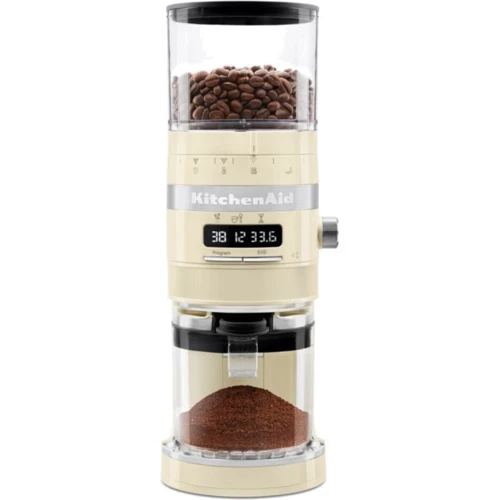 Кавомолка KitchenAid Artisan 5KCG8433EAC: Резервуар для меленої кави є