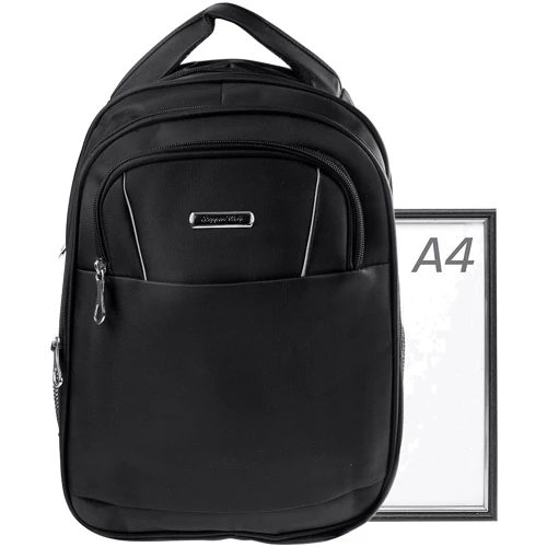 Мужской рюкзак Valiria Fashion черный (3DETAB2020-2): Стиль Повседневный (Casual)