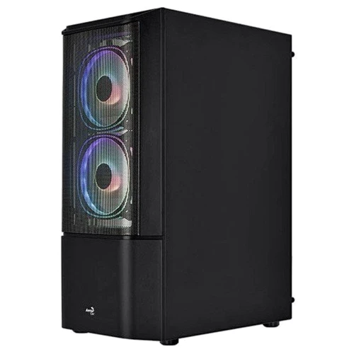 Корпус AeroCool Quantum Mesh-G-BK-v2 Black (ACCM-PV31033.11): Типоразмер Midi-Tower