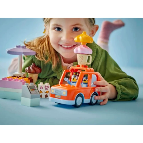Конструктор LEGO DUPLO Bluey Путешествие с мороженым из Блуи (10458)