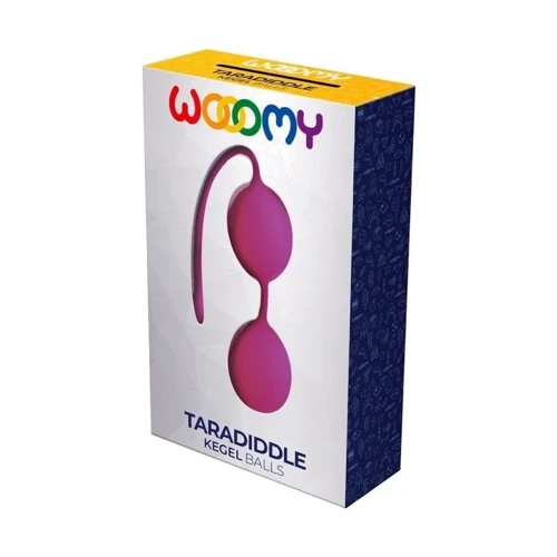 Вагинальные шарики Wooomy Taradiddle Magenta Kegel Ball