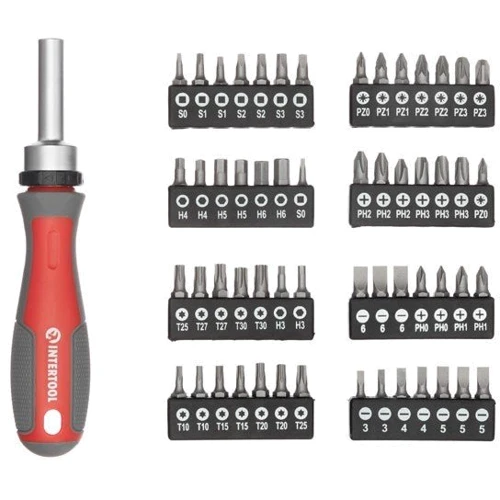 Отвертка реверсивная Intertool VT-3361