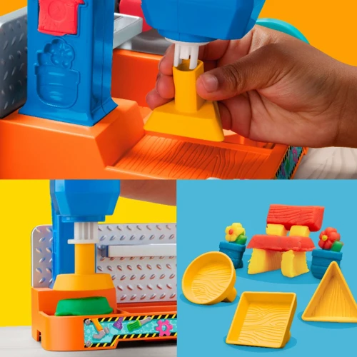Набір для творчості HASBRO PLAY-DOH з пластиліном Верстат для штампування та розпилювання (F9141): Виробник Hasbro