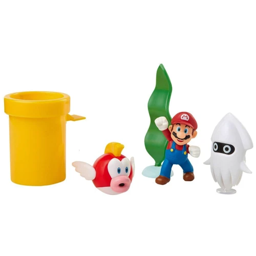 Игровой набор с фигурками Super Mario - Подводный мир с аксессуарами (40016i) фото 3