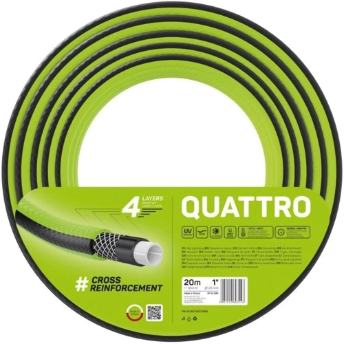 Шланг Cellfast поливочный Quattro 20 м 1” (10-080)
