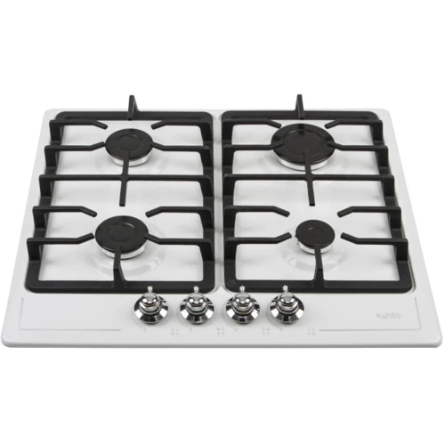 Варильна поверхня газова Ventolux HG640 B2 CS (WH/RS): Розташування панелі спереду