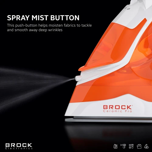 Утюг BROCK BSI 2012 OR фото 7