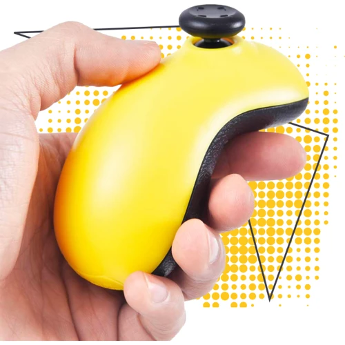 Іграшка-годівниця для собак Little Beast Star XT05-5001 Yellow фото 3