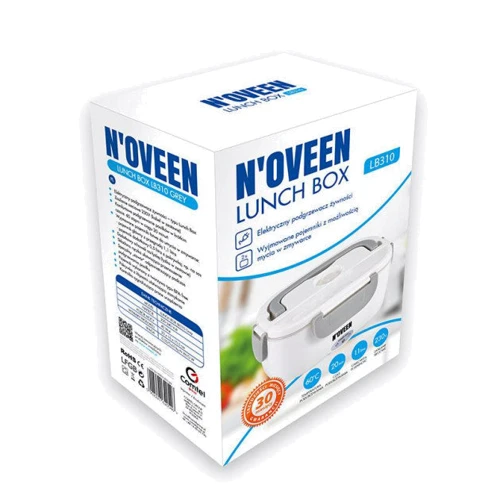 Ємність для зберігання Noveen ланч бокс LB310 grey: Розміри, мм 230х 160 х 105