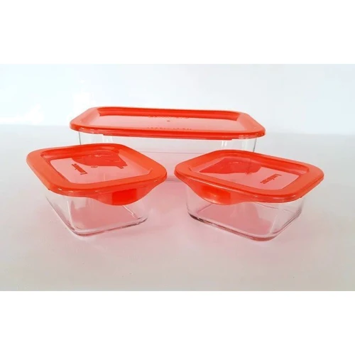 Емкость для хранения Luminarc Keep'n'Box Coral Набор 3 пр. (P8178)
