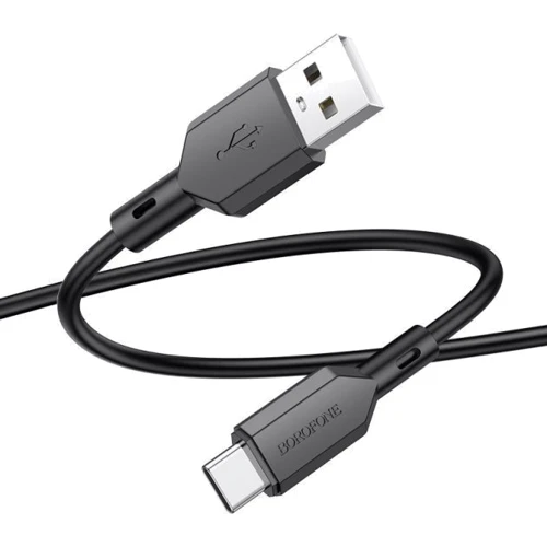 Кабель Borofone Cable USB-C to Lightning 20W 1m Black (BX70): Тип USB-C - Lightning