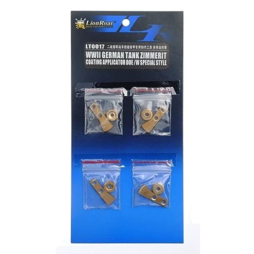 Аксесуар Greatwall Hobby 4 додаткові шаблони для накочування циммериту 1:35 GWH-LT0017