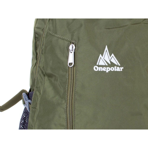 Чоловік рюкзак Onepolar зелений (W1800-green): Фактура Ткана