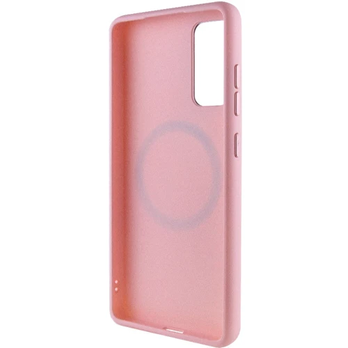 Чехол для телефонов TPU Case Bonbon Metal Style with MagSafe Light Pink for Samsung S901 Galaxy S22: Тип накладка на заднюю часть
