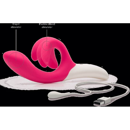 We-Vibe Nova - универсальный вибратор-кролик, 8x3.5 см