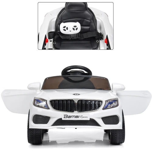 Детский электромобиль Bambi Racer BMW белый (M 3987EBLR-1): Максимальная скорость, км/ч 6