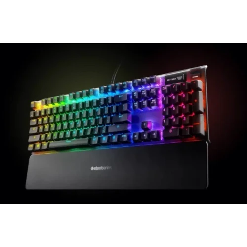 Клавиатура SteelSeries Apex 7 Blue Switch (64774): Интерфейс подключения USB
