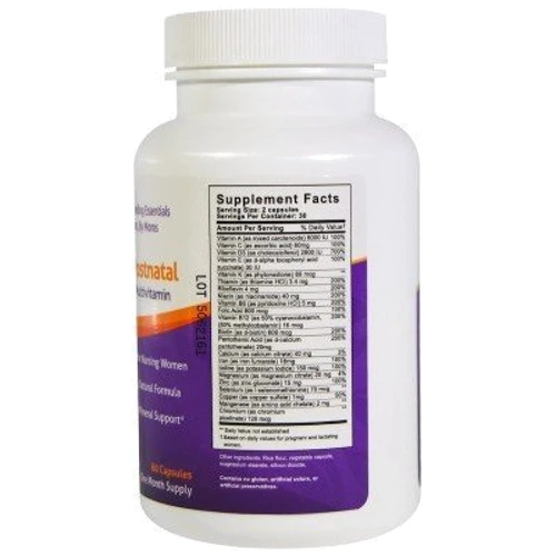 Fairhaven Health Nursing Postnatal Breastfeeding Multivitamin 60 Caps Поливитамины для женщин (после родов): Форма выпуска Капсулы