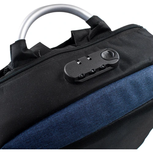 Мужской рюкзак Valiria Fashion синий (3DETAB5882-6): Фактура Тканая, Матовая