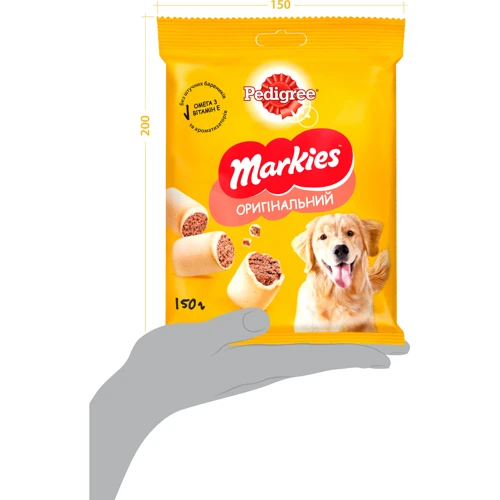 Лакомство Pedigree Markies печенье для собак 150 г (9003579302552) фото 7
