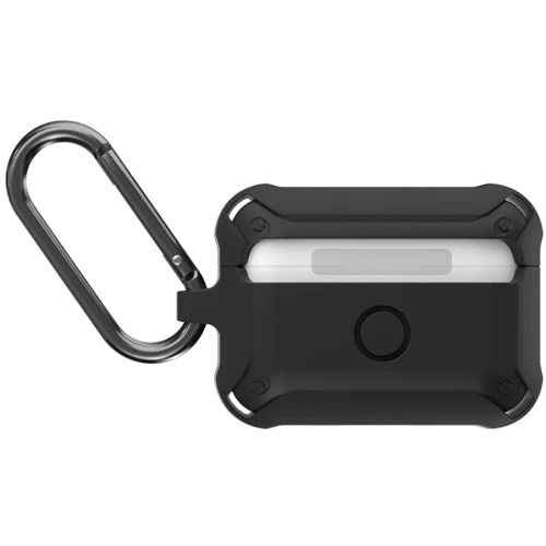 Чехол для наушников SwitchEasy Guardian Rugged Anti-Lost Protective Black (SAPAP2091BK22) for Apple AirPods Pro 2 фото 6