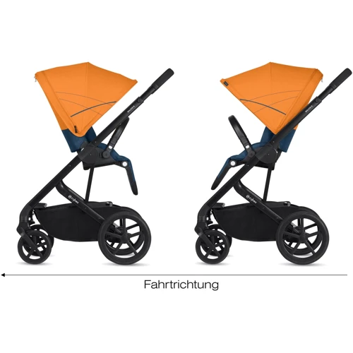 Візок Cybex Balios S Trust blue (з бампером) (519000407): Можливість встановлення люльки опція