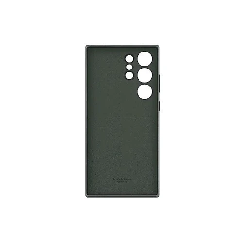 Чохол для телефона Samsung Leather Case Green (EF-VS918LGEGRU) для Samsung S918 Galaxy S23 Ultra: Матеріал Шкіра/Полікарбонат/Мікрофібра/Метал