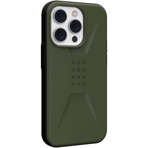 Чехол для iPhone Urban Armor Gear UAG Civilian Olive (114042117272) for iPhone 14 Pro: Материалы силикон