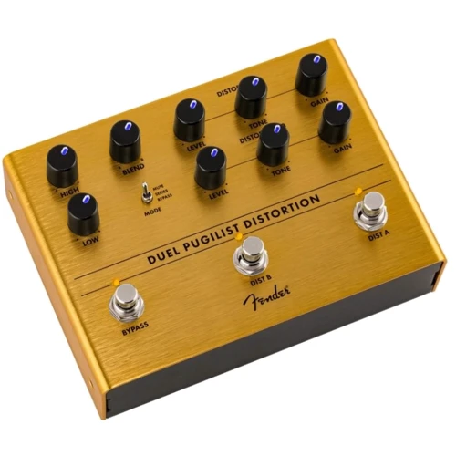 Педаль гитарных эффектов FENDER PEDAL DUEL PUGILIST DISTORTION (234562000)
