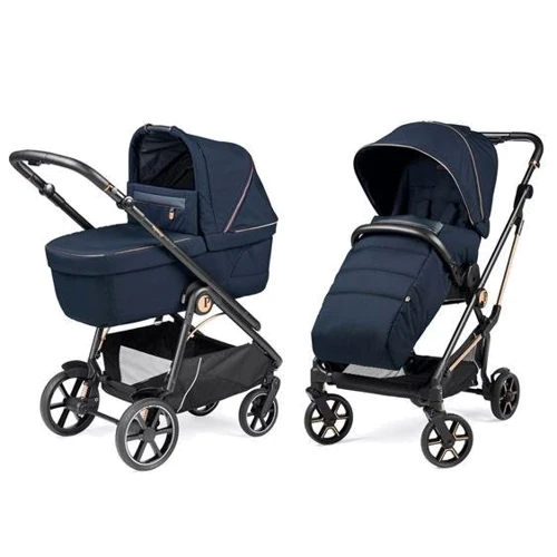 Коляска Peg-Perego 2 в 1 Vivace Blue Shine Синий (PACK-VIV2100000002)