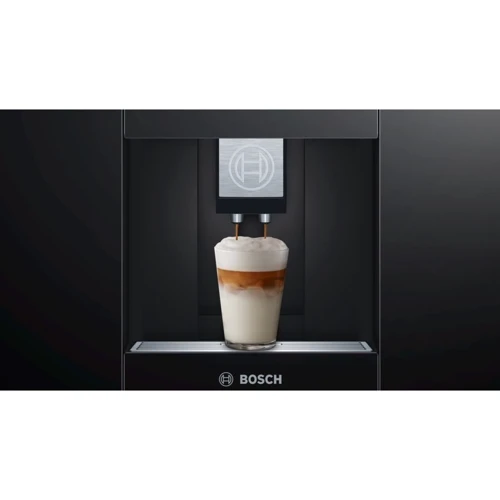 Встраиваемая кофеварка Bosch CTL636EB6: Функции Выбор объема порции, Контроль крепости кофе, Подача горячей воды