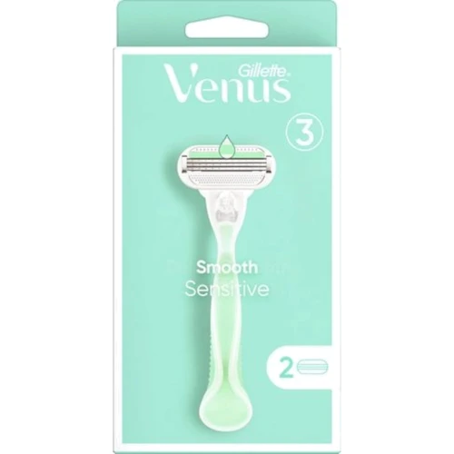 Gillette Venus Sensitive Верстат для гоління з 2 змінними касетами