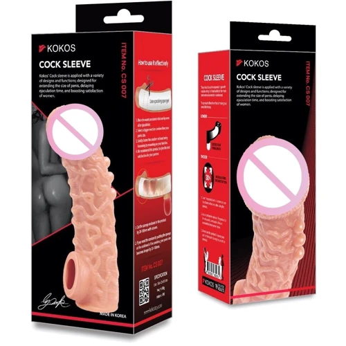 Насадка на член Kokos Cock Sleeve CS 007 M