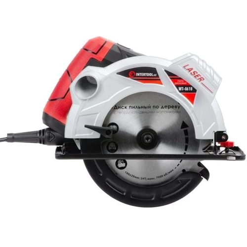 Пила дискова INTERTOOL WT-0618